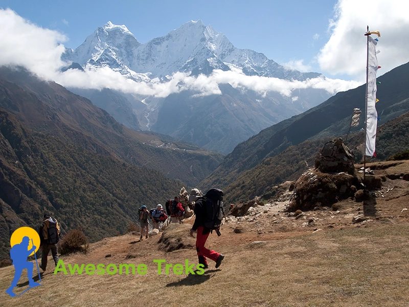 budget trekking through hikes and offroad